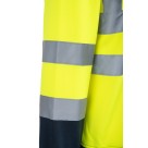 Bluza robocza Polstar Brixton Flash BF014, odblaskowe, kat. II, granatowa