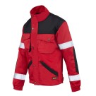 Bluza robocza Polstar Brixton Practical, odblaskowa, czerwona