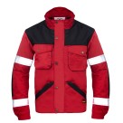 Bluza robocza Polstar Brixton Practical, odblaskowa, czerwona