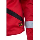 Bluza robocza Polstar Brixton Practical, odblaskowa, czerwona