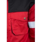 Bluza robocza Polstar Brixton Practical, odblaskowa, czerwona