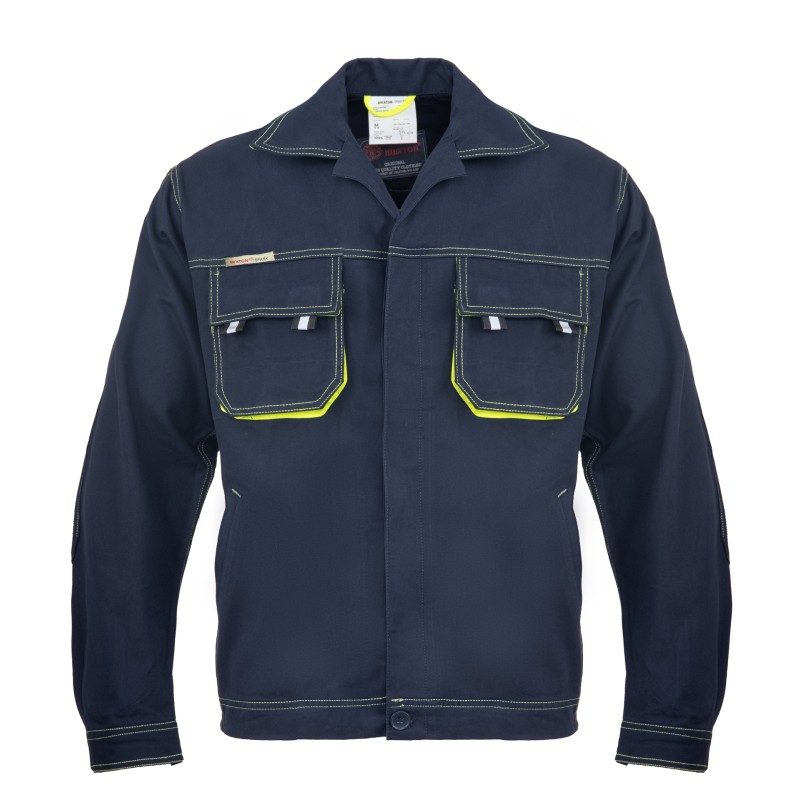Bluza robocza Polstar Brixton Spark granatowy/żółty