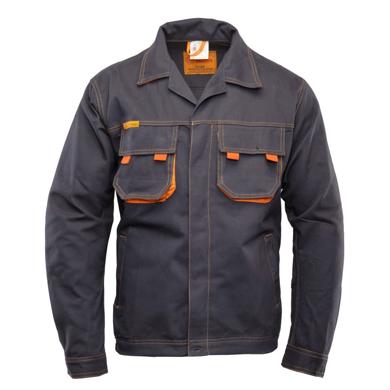 Bluza robocza Polstar Brixton Spark Stal, ciemna stal
