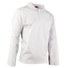 Bluza robocza Polstar Brixton White, HACCP, długi rękaw, wkładana przez głowę, biała