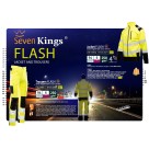 Bluza robocza Polstar Seven Kings Flash SKF004, ostrzegawcza, kat. II, żółta