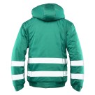 Kurtka robocza Polstar Brixton Snow, odblaskowa, ocieplana, zielona