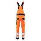 Ogrodniczki robocze Polstar Seven Kings Flash SKF005, ostrzegawcze, kat. II, pomarańczowe