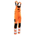 Ogrodniczki robocze Polstar Seven Kings Flash SKF005, ostrzegawcze, kat. II, pomarańczowe