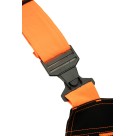 Ogrodniczki robocze Polstar Seven Kings Flash SKF005, ostrzegawcze, kat. II, pomarańczowe