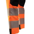 Ogrodniczki robocze Polstar Seven Kings Flash SKF005, ostrzegawcze, kat. II, pomarańczowe