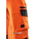 Ogrodniczki robocze Polstar Seven Kings Flash SKF005, ostrzegawcze, kat. II, pomarańczowe