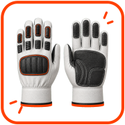 Leather gloves