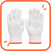 Fabric gloves