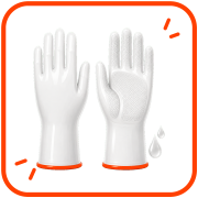 Rękawice gumowe